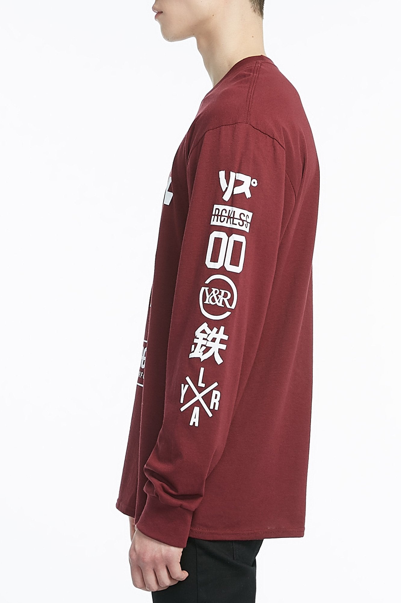 Young & Reckless Guys Foreign Exchange Long Sleeve Crew Tee
