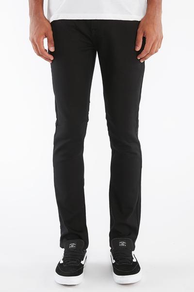 West49 Guys Skinny Bull Denim Black Pants