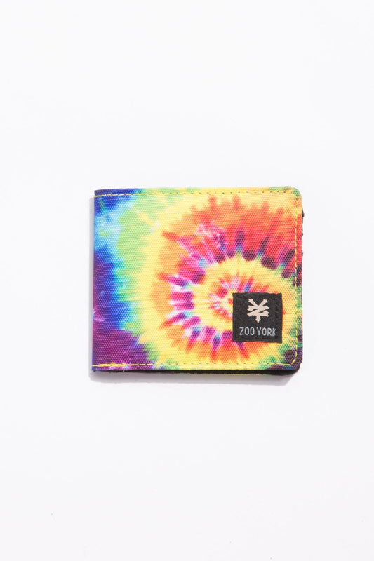Zoo York Tie Dye Printed Canvas Bifold Wallet