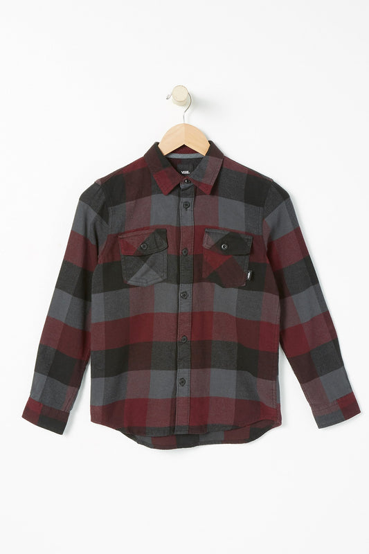 Vans Youth Long Sleeve Box Flannel Shirt