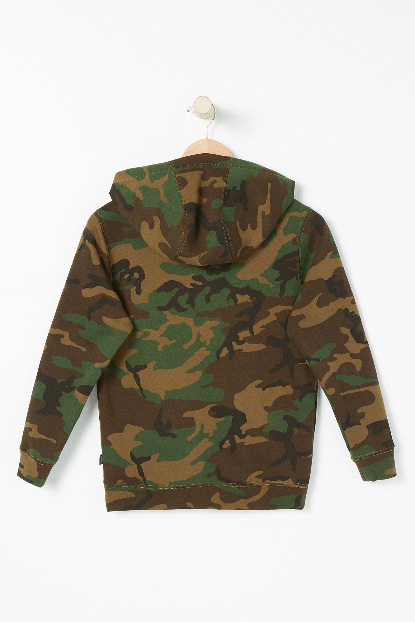 Vans Youth Camouflage Zip-Up Hoodie