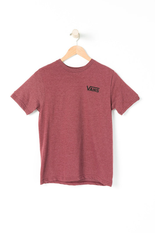 Vans Youth Burgundy Classic Off The Wall Tee