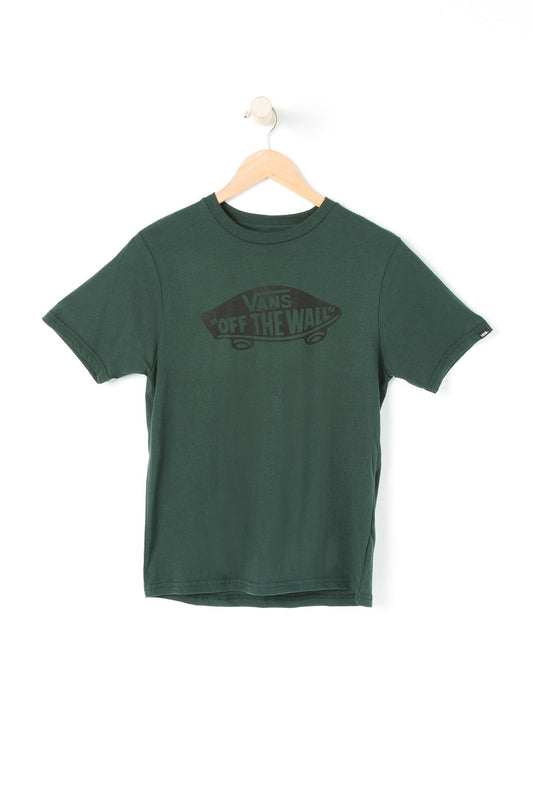Vans Youth Green Classic Off The Wall Tee