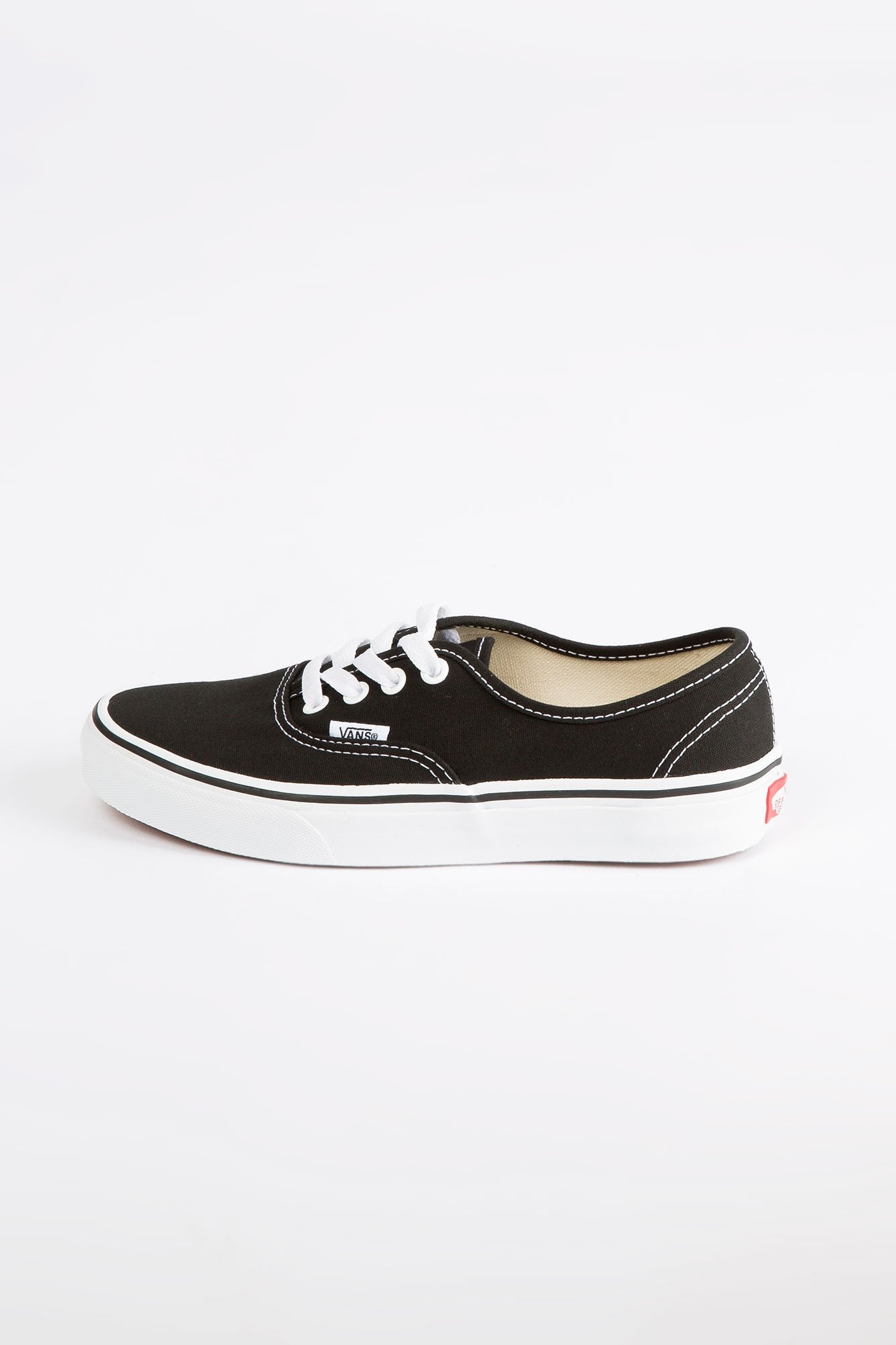 Vans Youth Black And White Authentic Shoes Size 5-7