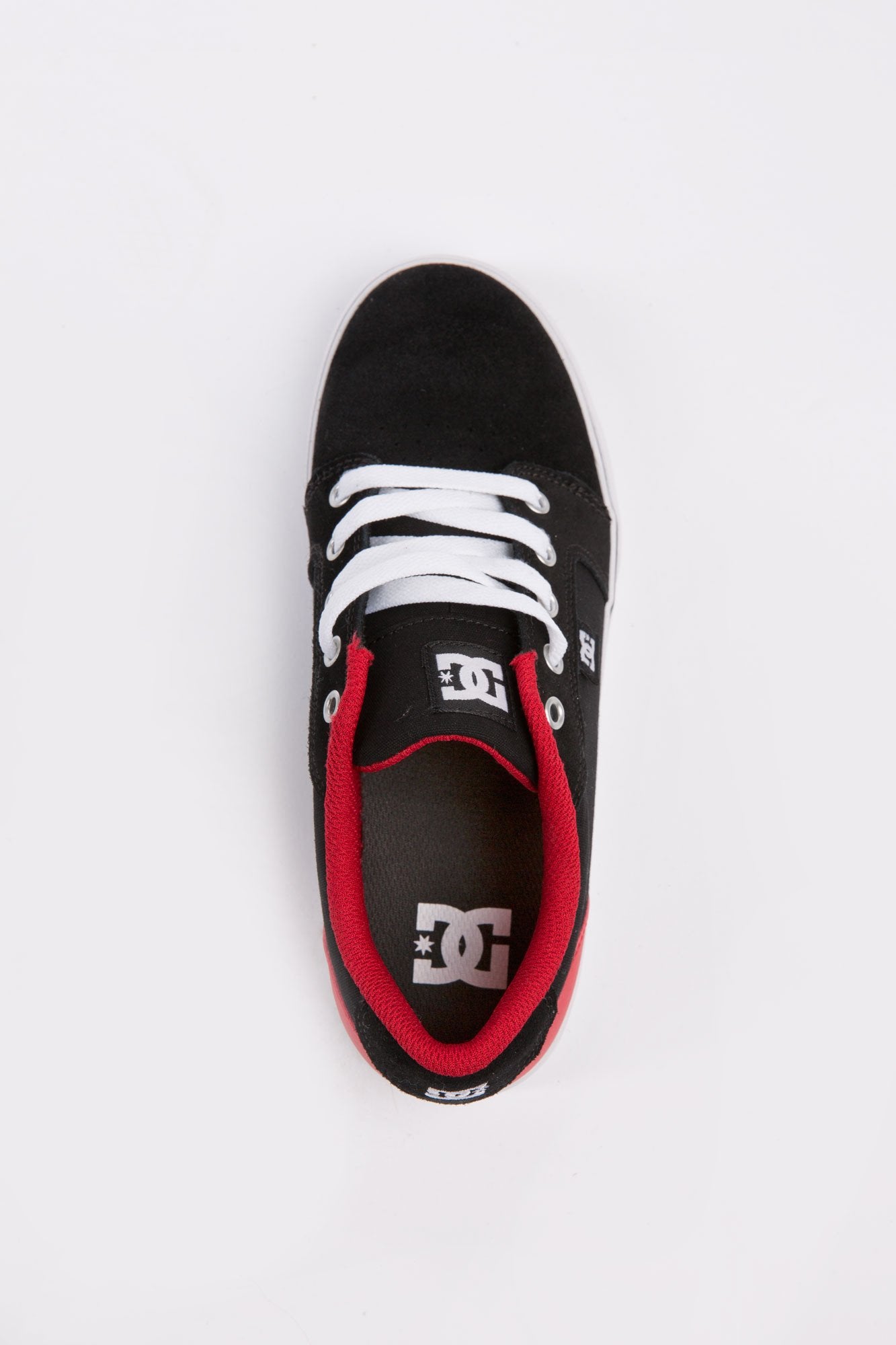 DC Youth Black And Red Anvil Shoes