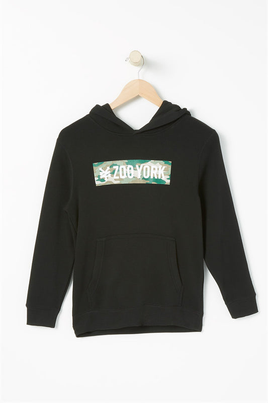Zoo York Youth Camo Box Fill Popover Hoodie
