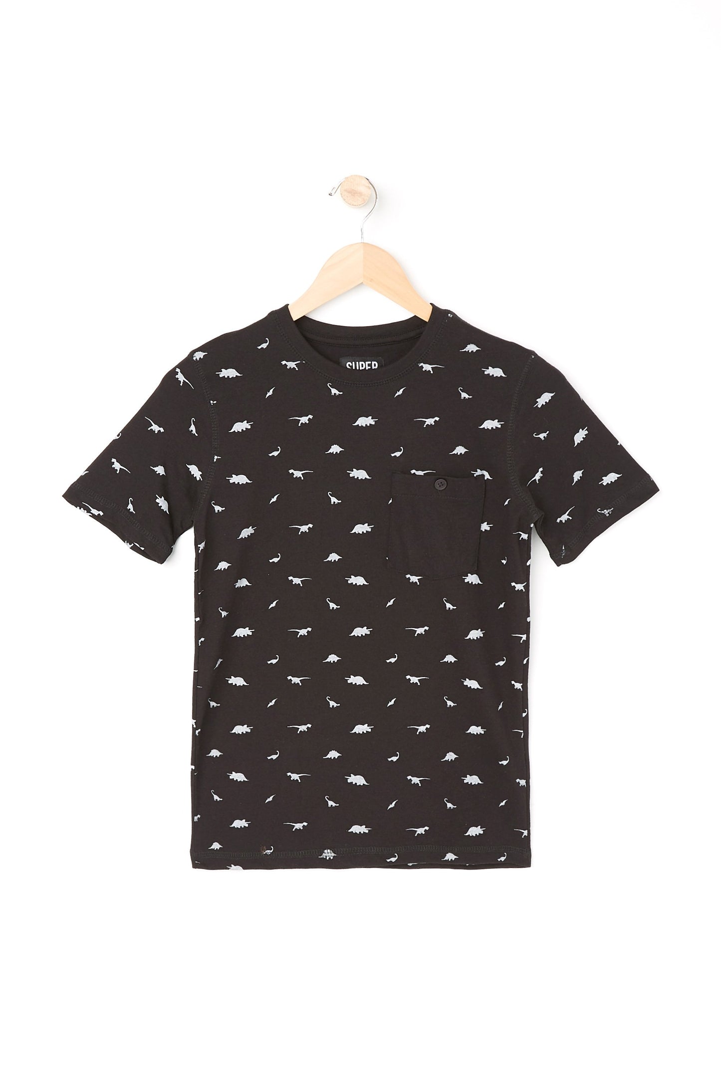 Super Massive Youth Dino Graphic Crewneck Tee