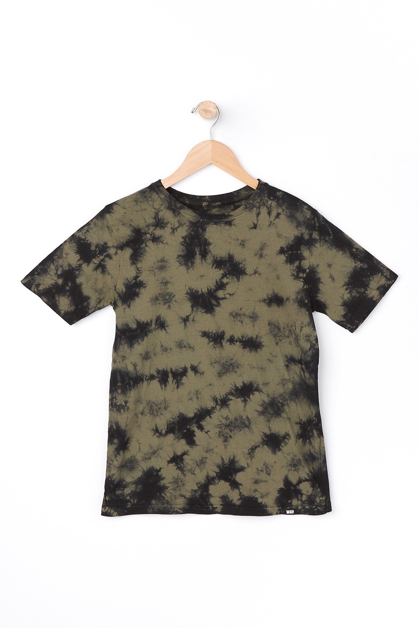 West 49 Youth Olive Tie Dye Tee