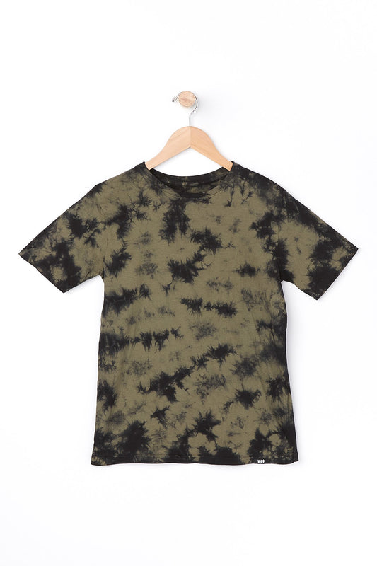 West 49 Youth Olive Tie Dye Tee