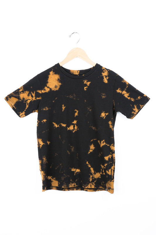 West49 Youth Short Sleeve Bleached Tee - Black/Rust
