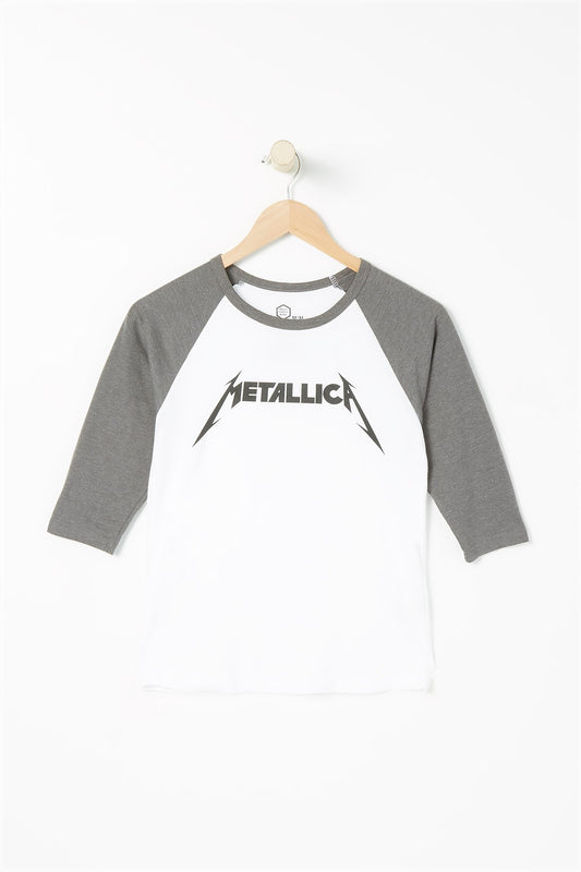 Youth Metallica Raglan Tee