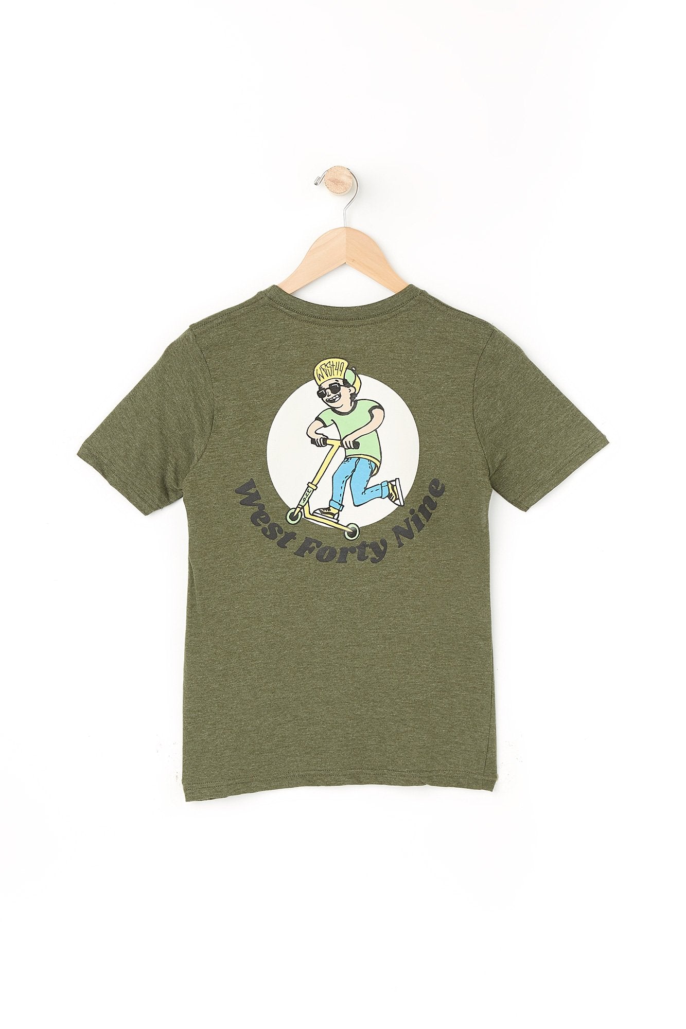 West 49 Youth Scooter Boy Tee