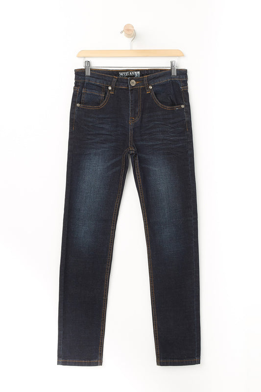 West49 Youth Dark Blue Skinny Jeans