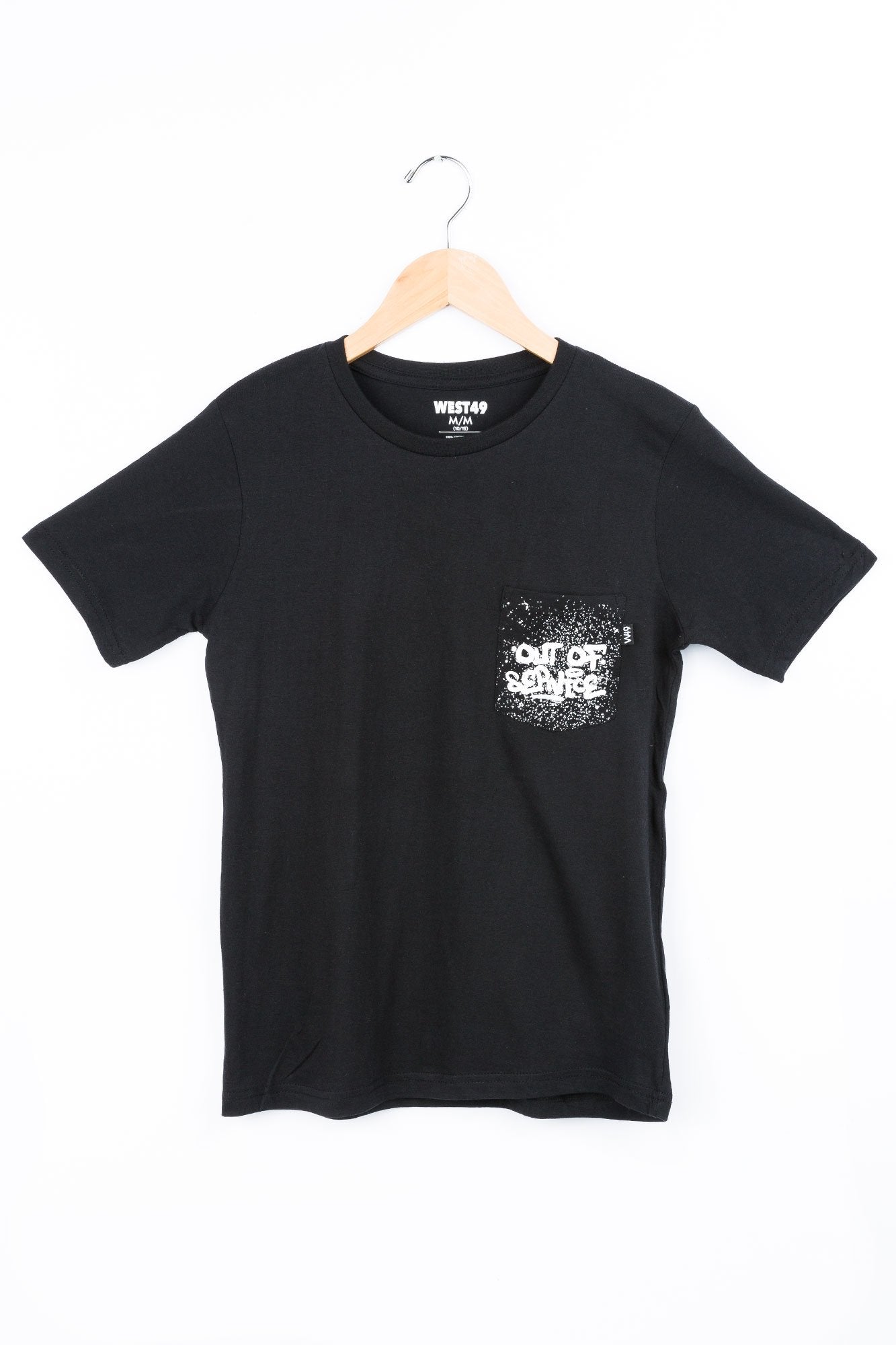 West49 Youth Out Of Service Spray Paint Pocket Tee
