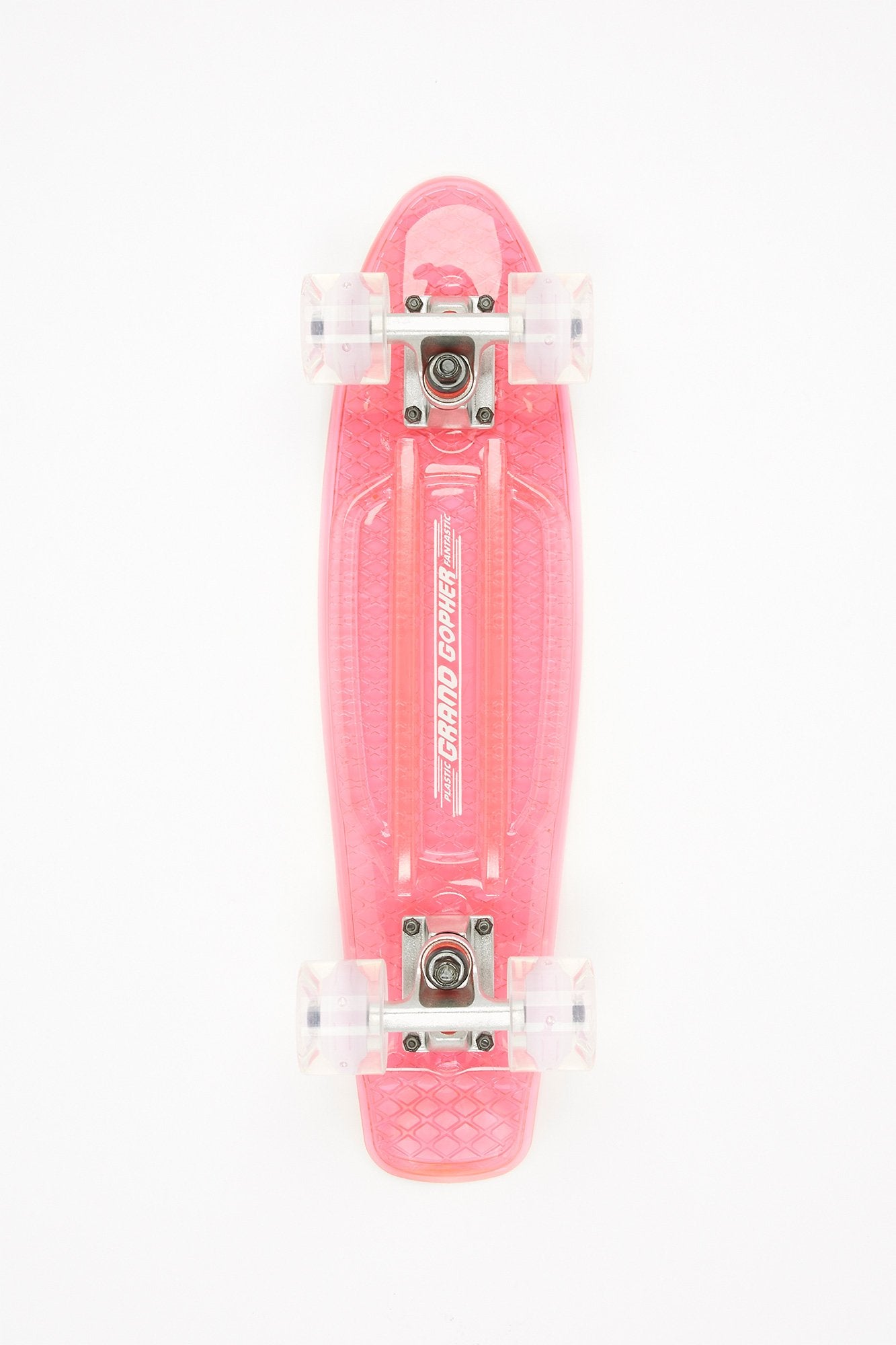 Transparent Pink 22" Cruiser